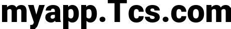 myapp.com.tcs|myapp tcs com logon.